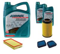 DENCKERMANN Controllo Set ADDINOL SUPER LIGHT 5W-40 7L Per Mercedes E-Klasse
