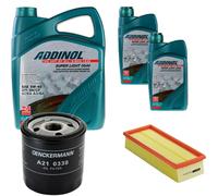 DENCKERMANN Controllo Set ADDINOL SUPER LIGHT 5W-40 7L Per MG ZR