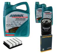 DENCKERMANN Controllo Set ADDINOL SUPER LIGHT 5W-40 7L Per Mitsubishi Galant