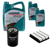 DENCKERMANN Controllo Set ADDINOL SUPER LIGHT 5W-40 7L Per Mitsubishi Pajero