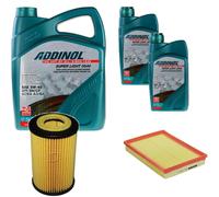 DENCKERMANN Controllo Set ADDINOL SUPER LIGHT 5W-40 7L Per Opel Corsa C 1.2
