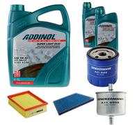 DENCKERMANN Controllo Set ADDINOL SUPER LIGHT 5W-40 7L Per Peugeot 206 CC