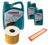 DENCKERMANN Controllo Set ADDINOL SUPER LIGHT 5W-40 7L Per Peugeot 206 CC