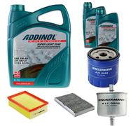 DENCKERMANN Controllo Set ADDINOL SUPER LIGHT 5W-40 7L Per Peugeot 307 CC