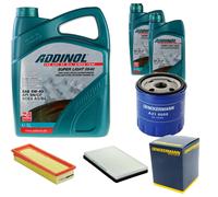 DENCKERMANN Controllo Set ADDINOL SUPER LIGHT 5W-40 7L Per Peugeot 405 II