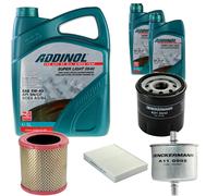 DENCKERMANN Controllo Set ADDINOL SUPER LIGHT 5W-40 7L Per Renault Clio II