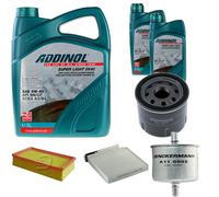 DENCKERMANN Controllo Set ADDINOL SUPER LIGHT 5W-40 7L Per Renault Clio III
