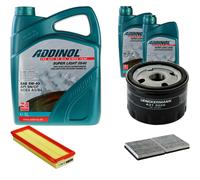 DENCKERMANN Controllo Set ADDINOL SUPER LIGHT 5W-40 7L Per Renault Espace