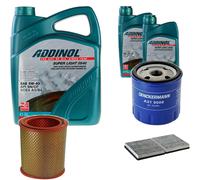 DENCKERMANN Controllo Set ADDINOL SUPER LIGHT 5W-40 7L Per Renault Espace II