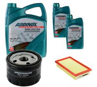 DENCKERMANN Controllo Set ADDINOL SUPER LIGHT 5W-40 7L Per Renault Kangoo