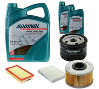 DENCKERMANN Controllo Set ADDINOL SUPER LIGHT 5W-40 7L Per Renault Kangoo