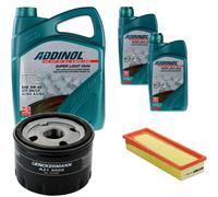 DENCKERMANN Controllo Set ADDINOL SUPER LIGHT 5W-40 7L Per Renault Kangoo