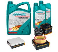 DENCKERMANN Controllo Set ADDINOL SUPER LIGHT 5W-40 7L Per Renault Kangoo