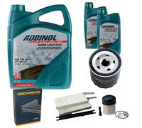 DENCKERMANN Controllo Set ADDINOL SUPER LIGHT 5W-40 7L Per Renault Kangoo