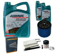 DENCKERMANN Controllo Set ADDINOL SUPER LIGHT 5W-40 7L Per Renault Kangoo