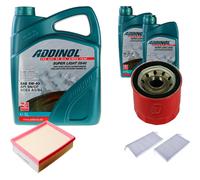 DENCKERMANN Controllo Set ADDINOL SUPER LIGHT 5W-40 7L Per Renault Laguna