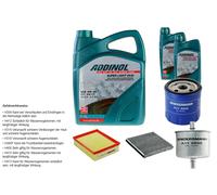 DENCKERMANN Controllo Set ADDINOL SUPER LIGHT 5W-40 7L Per Renault Laguna II