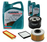 DENCKERMANN Controllo Set ADDINOL SUPER LIGHT 5W-40 7L Per Renault Megane