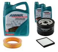 DENCKERMANN Controllo Set ADDINOL SUPER LIGHT 5W-40 7L Per Renault Megane