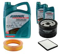 DENCKERMANN Controllo Set ADDINOL SUPER LIGHT 5W-40 7L Per Renault Megane I