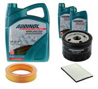 DENCKERMANN Controllo Set ADDINOL SUPER LIGHT 5W-40 7L Per Renault Megane I