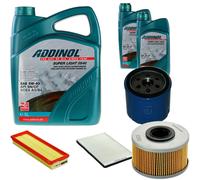 DENCKERMANN Controllo Set ADDINOL SUPER LIGHT 5W-40 7L Per Renault Megane I
