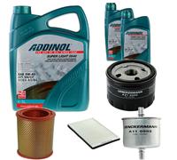 DENCKERMANN Controllo Set ADDINOL SUPER LIGHT 5W-40 7L Per Renault Megane I