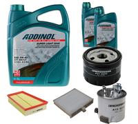 DENCKERMANN Controllo Set ADDINOL SUPER LIGHT 5W-40 7L Per Renault Scénic II
