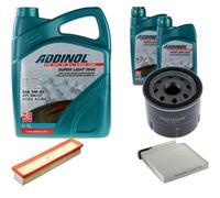 DENCKERMANN Controllo Set ADDINOL SUPER LIGHT 5W-40 7L Per Renault Twingo II
