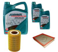 DENCKERMANN Controllo Set ADDINOL SUPER LIGHT 5W-40 7L Per Saab 9-3 2.2 TiD