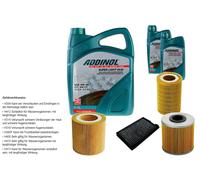 Denckermann Controllo Set Addinol Super Light 5W-40 7L per Saab 9-5 Combinato