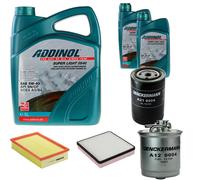 DENCKERMANN Controllo Set ADDINOL SUPER LIGHT 5W-40 7L Per Seat Toledo I 1.9
