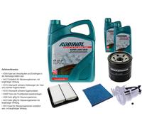 Denckermann Controllo Set Addinol Super Light 5W-40 7L per Subaru Legacy