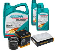 DENCKERMANN Controllo Set ADDINOL SUPER LIGHT 5W-40 7L Per Suzuki Splash 1.0