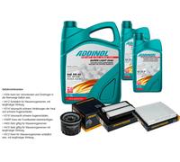 Denckermann Controllo Set Addinol Super Light 5W-40 7L per Suzuki Swift V.