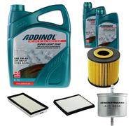 DENCKERMANN Controllo Set ADDINOL SUPER LIGHT 5W-40 7L Per Volvo V40 Kombi