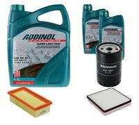 DENCKERMANN Controllo Set ADDINOL SUPER LIGHT 5W-40 7L Per VW Golf II 1.6