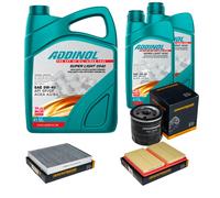 DENCKERMANN Controllo Set ADDINOL SUPER LIGHT 5W-40 7L Per VW Polo 1.0 TSI
