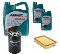 DENCKERMANN Controllo Set ADDINOL SUPER LIGHT 5W-40 7L Per VW Polo Variant