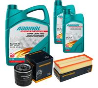 DENCKERMANN Controllo Set ADDINOL SUPER LIGHT 5W-40 7L Per VW Sharan 1.4 TSI