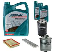 DENCKERMANN Controllo Set ADDINOL SUPER LIGHT 5W-40 7L Per VW Sharan 1.9 TDI