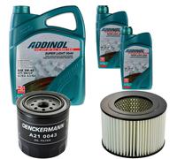 DENCKERMANN Controllo Set ADDINOL SUPER LIGHT 5W-40 7L Per VW Taro Toyota