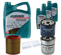 DENCKERMANN Controllo Set ADDINOL SUPER LIGHT 5W-40 8L Per Alfa Romeo 156