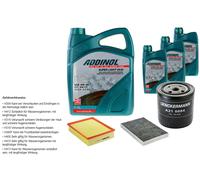 Denckermann Controllo Set Addinol Super Light 5W-40 8L per . Audi A6 2.4