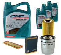 DENCKERMANN Controllo Set ADDINOL SUPER LIGHT 5W-40 8L Per BMW 3 Serie 325td
