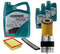 DENCKERMANN Controllo Set ADDINOL SUPER LIGHT 5W-40 8L Per BMW 3er Cabriolet