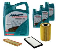 DENCKERMANN Controllo Set ADDINOL SUPER LIGHT 5W-40 8L Per BMW 5 Serie 525tds