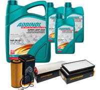 DENCKERMANN Controllo Set ADDINOL SUPER LIGHT 5W-40 8L Per BMW 5er Touring