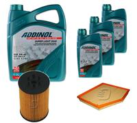 DENCKERMANN Controllo Set ADDINOL SUPER LIGHT 5W-40 8L Per BMW 6er Cabriolet