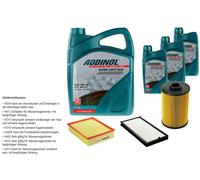 DENCKERMANN Controllo Set ADDINOL SUPER LIGHT 5W-40 8L Per BMW 7 Serie 730i iL